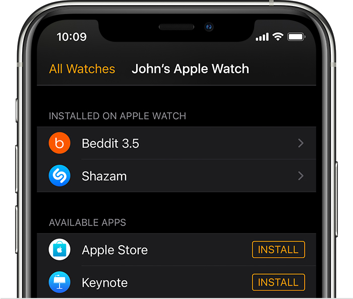 中山苹果手机维修分享如何在 Apple Watch 上下载应用 