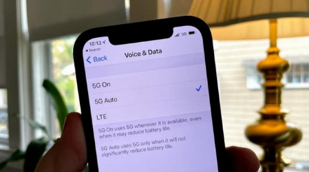 中山苹果手机维修分享iPhone 12如何打开或关闭5G网络 